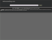 Tablet Screenshot of ndcounseling.com